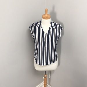 Club Monaco Striped Blouse (matching skirt avail.)